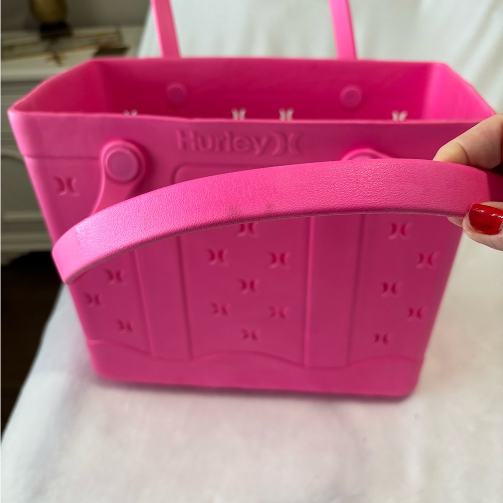 Hurley Vibrant Pink Women's Tote - Picture 9 of 10